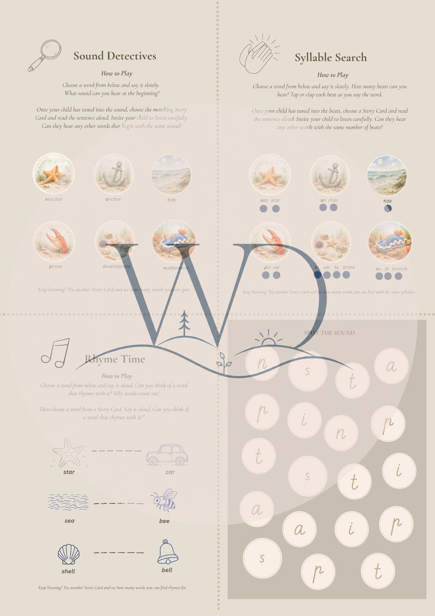 By the Seashore Discovery Collection | Digital Product