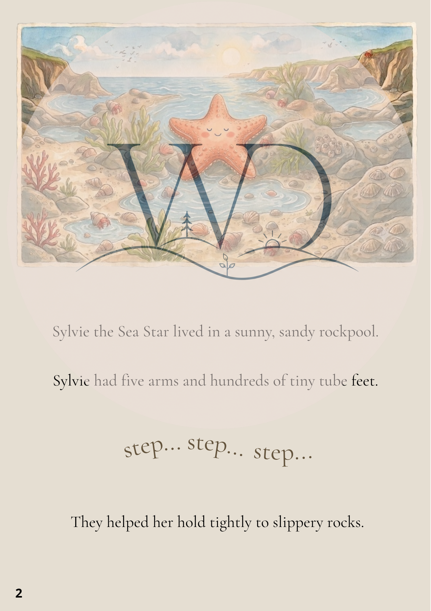 Sylvie the Sea Star + By the Seashore Knowledge Collection | Digital Product